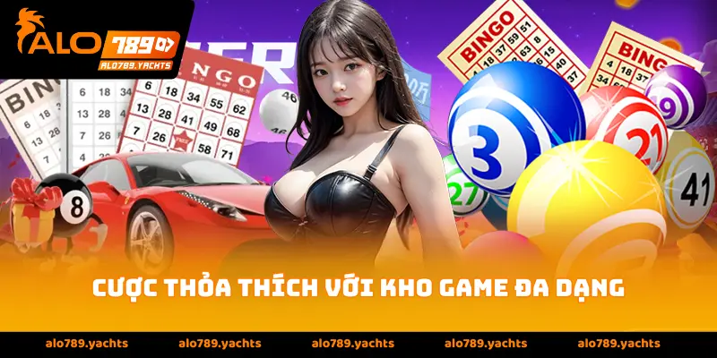 Cược thỏa thích với kho game đa dạng